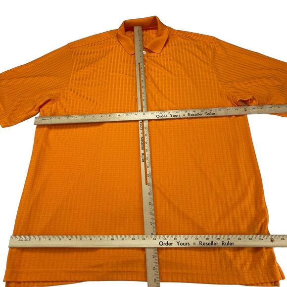 Jack Nicklaus Polo Shirt Mens Size XL Yellow Plaid Golf Performance Short Sleeve - Picture 3 of 13